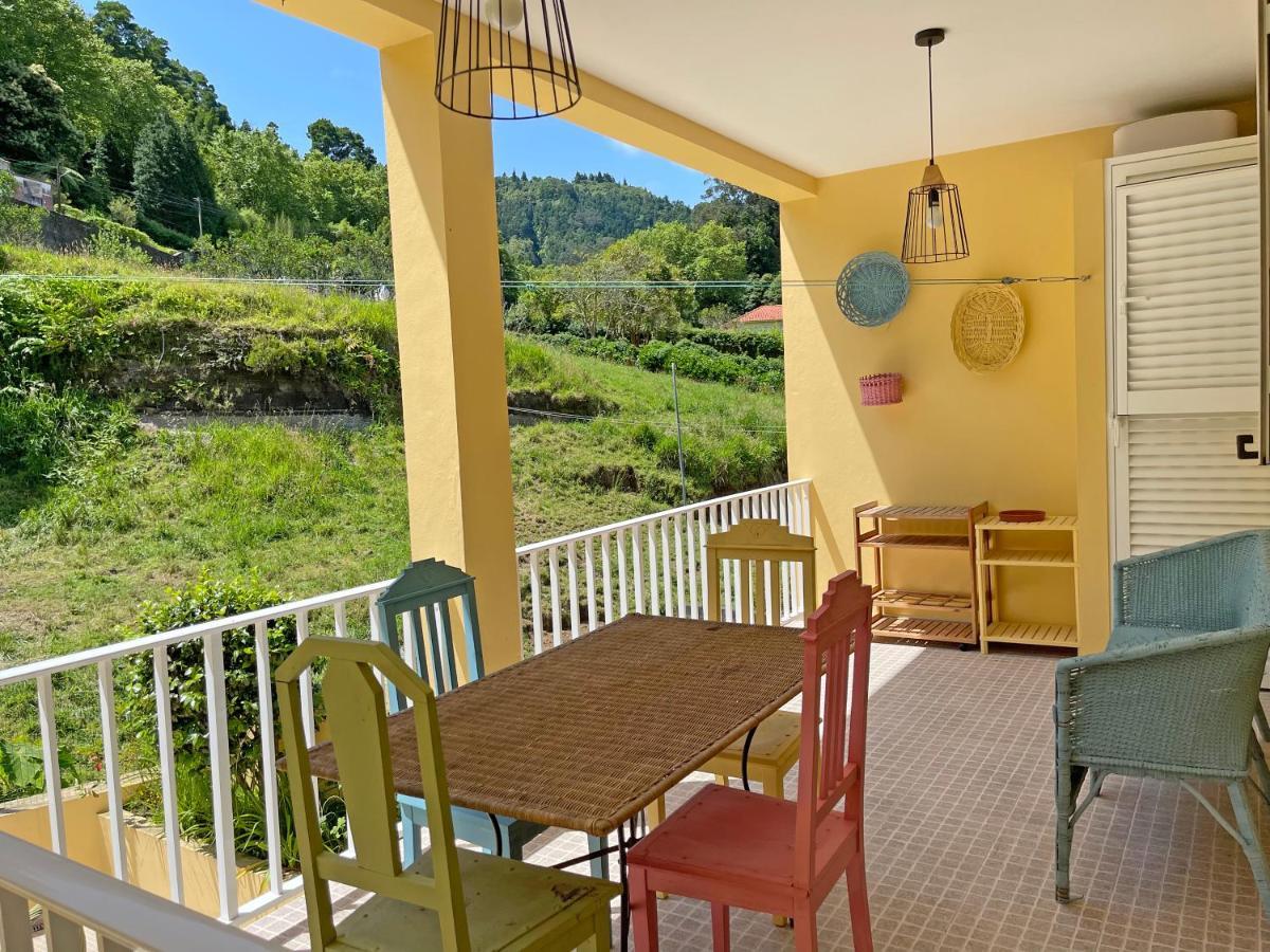 Thermal River Apartment Furnas  Ngoại thất bức ảnh